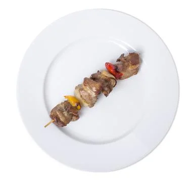 Shish kebab. Fotos Stock