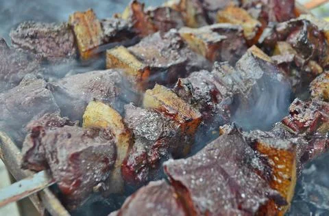 Shish kebab Stock Photos
