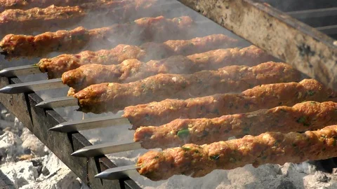 Shish Kebabs 스톡 동영상 115737952