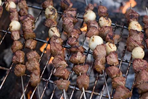 Shish Kebabs Stock Photos