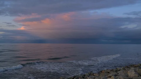 Shish Sunset Clouds Stock Footage 122113267