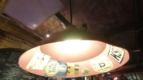 Shisha Bar in Budapest Stock Footage 127210408
