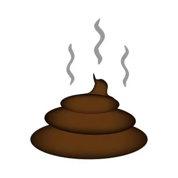 Shit icon Stock Illustration