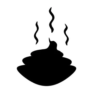Shit symbol icon. Stock Illustration