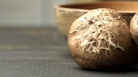 Shitake Mushrooms Video stock 89143881