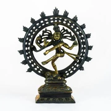 Shiva Dancing Nataraja Stock Photos