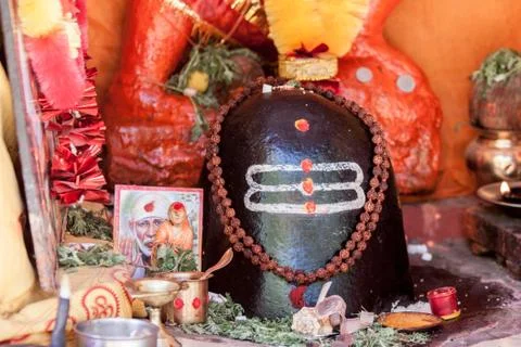 Shiva Linga Stock Photos