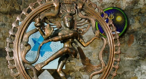 Shiva Statue figurine Stock Footage 47174813