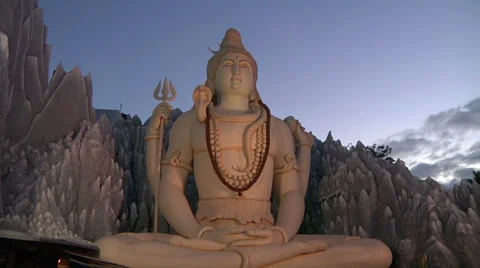Shiva Statue Stock Footage 57201111