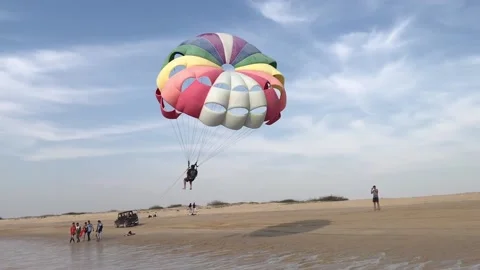 SHIVARAJPUR BEACH Stock Footage 168800754