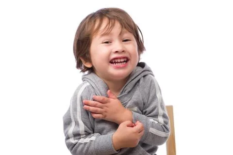 Shivering Boy Face Stock Photos