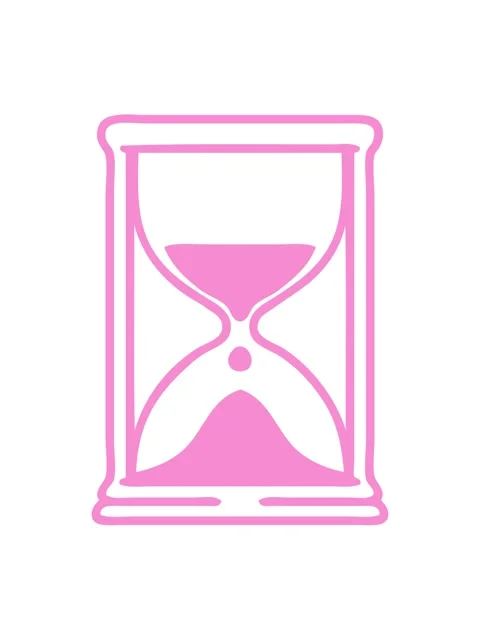 Shivering motion animation of line doodle of an hourglass running sand icon Stock Footage 324189234