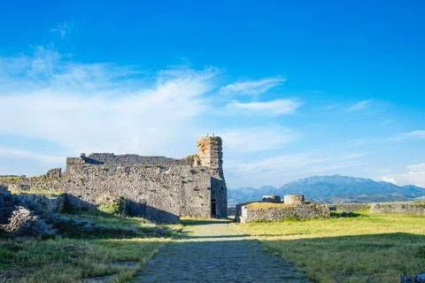 Shkoder Albania Rozafa Castle Stock Photos