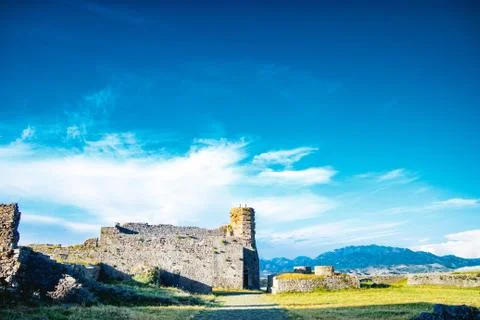 Shkoder Albania Rozafa Castle Stock Photos