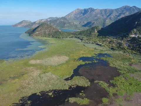 Shkoder Lake Stock Photos