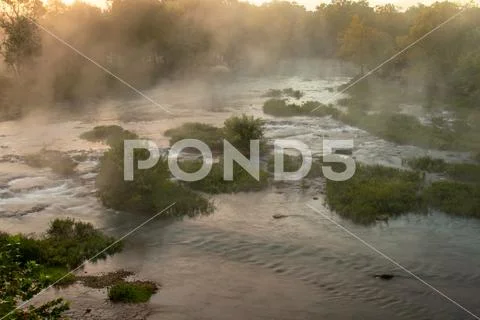 Shoal Creek At Redings Mill Bridge Stock Photos
