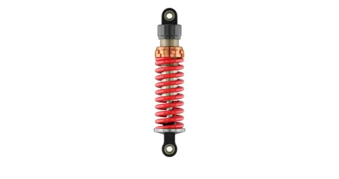 Shock absorber with alpha mask 動画素材 295283075