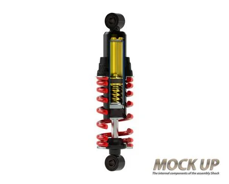 Shock Absorber The functionality with in products Ilustração Stock