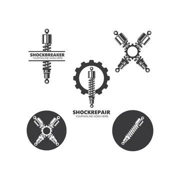 Shock absorber icon vector illustration design Stock Illustration