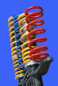 Shock-absorbers Foto stock