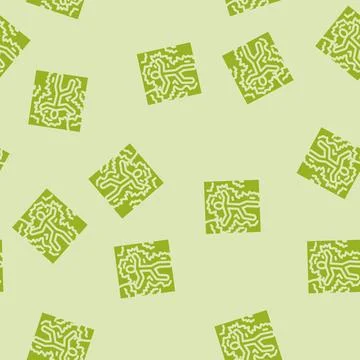 Shock electricity glyph vector seamless pattern Illustrazione stock