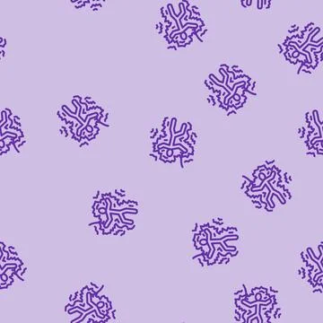 Shock electricity line vector seamless pattern Illustrazione stock