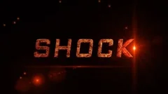 Shock Intro Stock After Effects