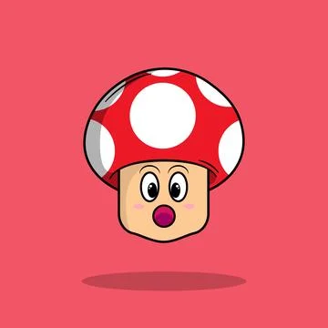 Shock Mushroom Game Stock Illustration
