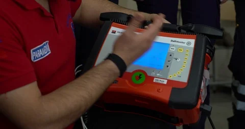 Shock Treatment Device Stock Footage 86399260