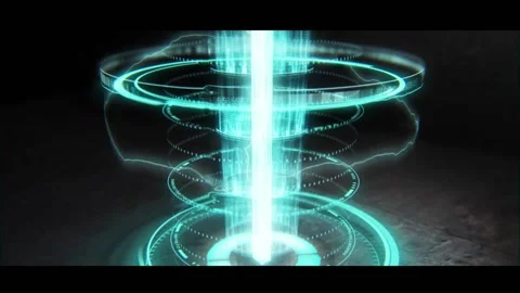 The shock wave LOGO interpretation Stock After Effects