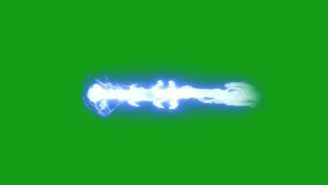 Shock wave motion graphics with green screen background Stock Footage 136275631