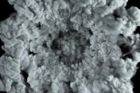 Shock wave smoke explosion effect, shockwave, ignition, magical effect isolat Stock Illustration