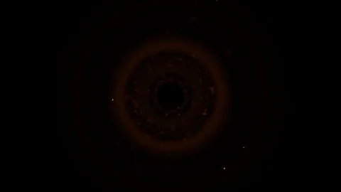 Shock Waves Explosion With Particles Stock Footage 75377561