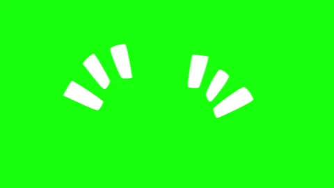 Shocked cartoon comic effect animation bundle green screen, Shocked symbol hand Stock Footage 283891415