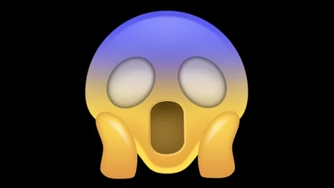 Shocked Emoji Stock Footage 88908541