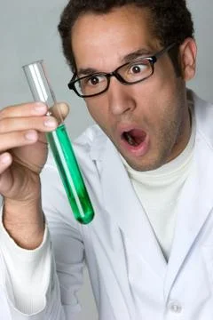 Shocked man Stock Photos