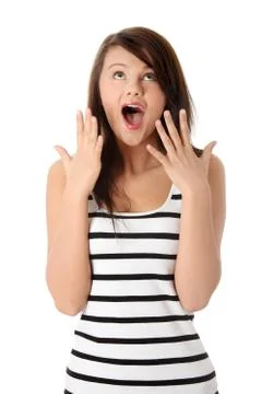 Shocked. Stock Photos
