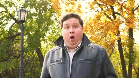 Shocked, Stunned Man Stock Footage 80920424