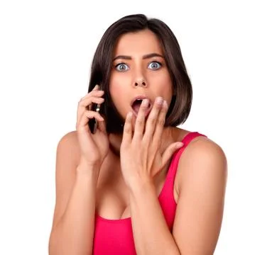 Shocking news Stock Photos