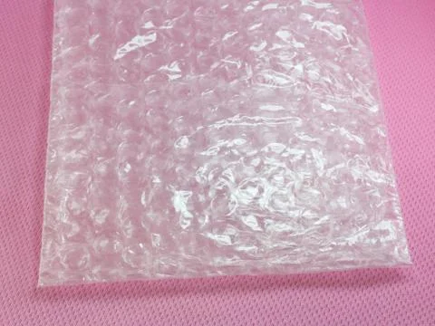 Shockproof material - Air Bubble Sheet Stock Photos