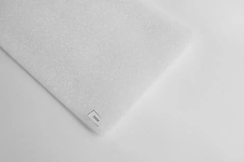 Shockproof material Polyethelene foam on white background. Stock Photos