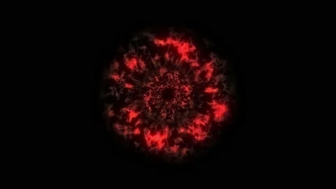 Shockwave animation in loop Stock Footage 155914932