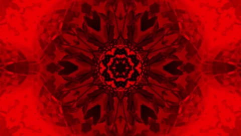 Shockwave Core Field - Red 4K Seamless VJ Loop Vídeos de archivo 347009714