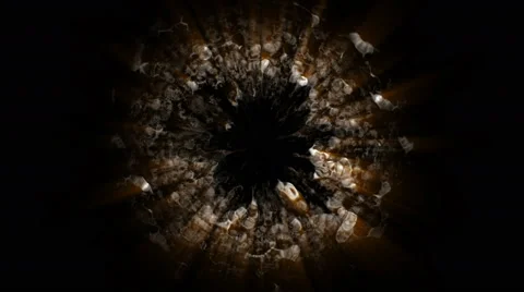 Shockwave explosion Stock Footage 64634943