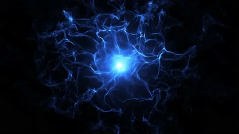 Shockwave Explosion Particles Background Loop Video stock 192390788