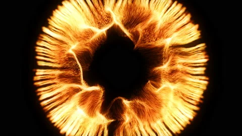 Shockwave Explosions Set of 6 color variations. Alpha channel. 4k and HD 1080 Stock Footage 112023997