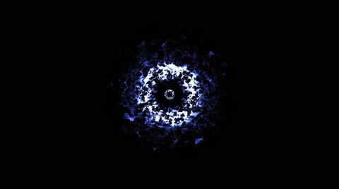 Shockwave magnetic gravitation wave explode animation motion graphic abstract Video stock 64754768