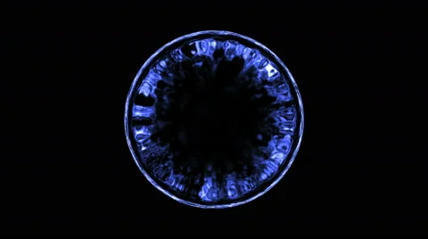 Shockwave magnetic gravitation wave explode animation motion graphic abstract Video stock 64754935