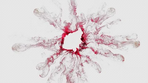 ShockwaveRed Full HD Stock Footage 246139849