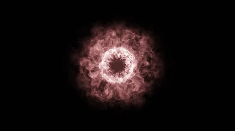 Shockwaves - 3 different versions - red Stock Footage 44787804